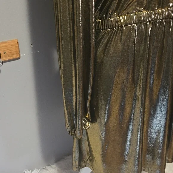 Michael Kors Gold Dress - Picture 3 of 5